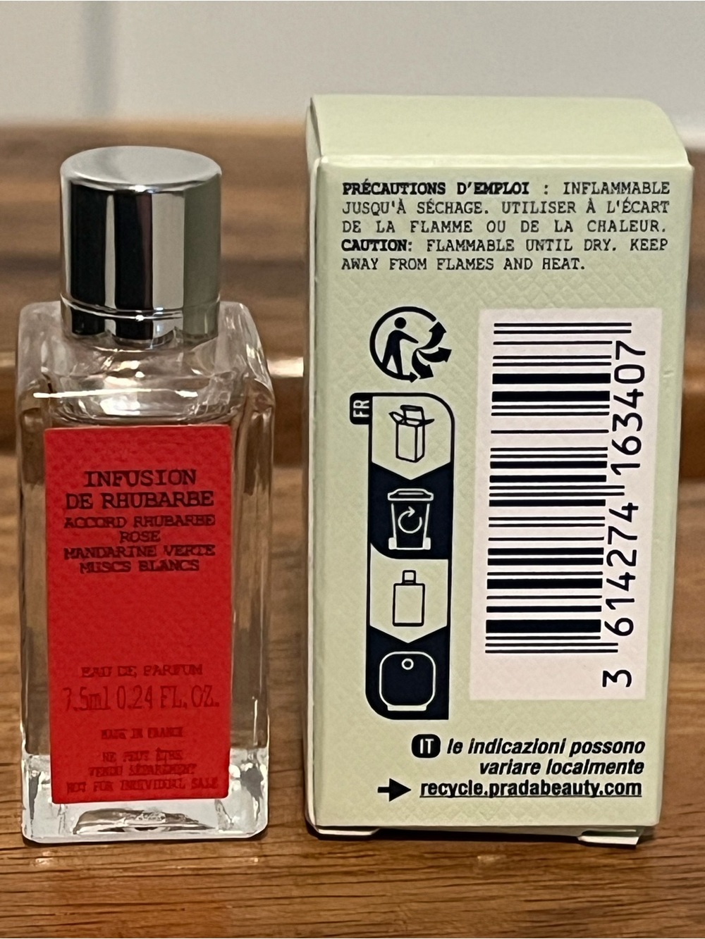 Prada Milano Infusion De Rhubarbe 7.5mL Dabber - Picture 4 of 4